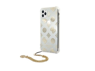 Guess Peony Chain Collection iPhone 11 Pro Case - Gold