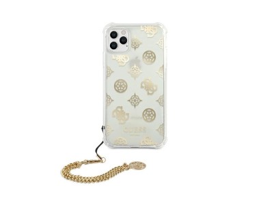 Guess Peony Chain Collection iPhone 11 Pro Case - Gold