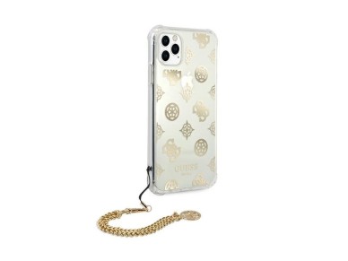 Guess Peony Chain Collection iPhone 11 Pro Case - Gold