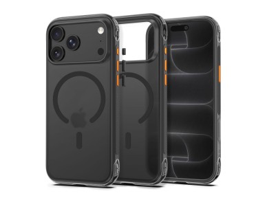 Capa Tech-Protect MagAir MagSafe CC para iPhone 18 Pro/17 Pro - preto mate