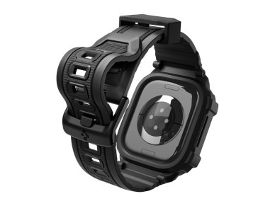 Correa Spigen Rugged Armor Pro para Apple Watch de 42 mm - Negro mate