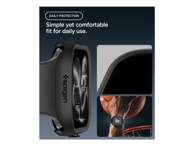 Capa Spigen Thin Fit para Apple Watch 42mm - Preta