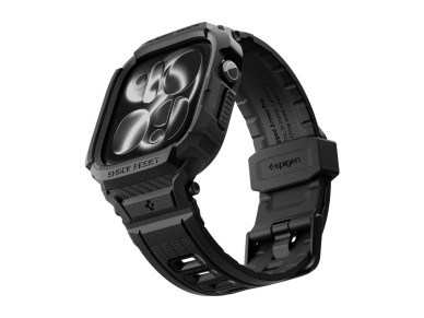 Spigen Rugged Armor Pro Case Strap for Apple Watch 46mm - Matte Black Spigen Rugged Armor Pro Case Strap for Apple Watch 46mm - Matte Black