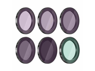 Conjunto de 6 filtros Freewell para DJI Action 4 Conjunto de 6 filtros Freewell para DJI Action 4