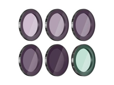 Conjunto de 6 filtros Freewell para DJI Action 4 Conjunto de 6 filtros Freewell para DJI Action 4