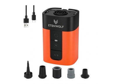 Bomba eléctrica Etenwolf AIR 5 Pro de 10400 mAh (naranja) Bomba eléctrica Etenwolf AIR 5 Pro de 10400 mAh (naranja)