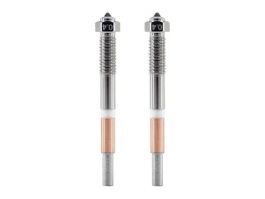 QiDi 0.4 mm Bimetal Nozzle for the Q2 Series (2 pcs.)