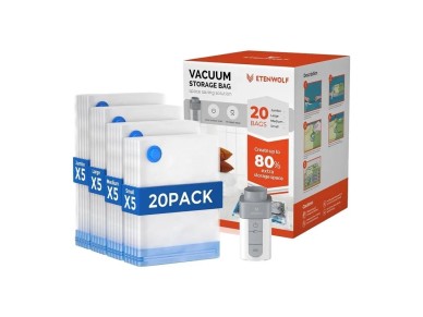 Bolsas para aspiradora Etenwolf VB03 de 1500 mAh con bomba Bolsas para aspiradora Etenwolf VB03 de 1500 mAh con bomba