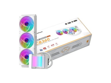 Cooler para CPU Darkflash CB360 (Branco) Cooler para CPU Darkflash CB360 (Branco)