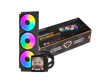 Cooler para CPU DarkFlash DV360S MAX (Preto) Cooler para CPU DarkFlash DV360S MAX (Preto)