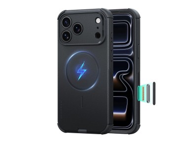 ESR Cyber Tough MagSafe Case for iPhone 18 Pro / 17 Pro - Black ESR Cyber Tough MagSafe Case for iPhone 18 Pro / 17 Pro - Black