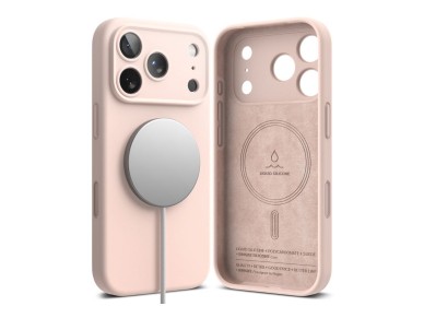 Ringke Silicone MagSafe Case for iPhone 18 Pro - Pink Ringke Silicone MagSafe Case for iPhone 18 Pro - Pink