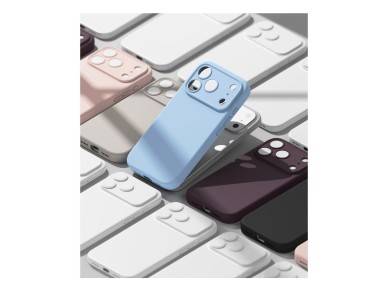 Ringke Silicone MagSafe case for iPhone 18 Pro - light blue Ringke Silicone MagSafe case for iPhone 18 Pro - light blue
