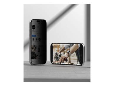 Pack de 2 películas de vidro temperado Ringke Easy Slide Privacy para iPhone 18 Pro Max Pack de 2 películas de vidro temperado Ringke Easy Slide Privacy para iPhone 18 Pro Max