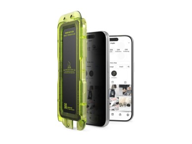 Pack de 2 pel�culas de vidro temperado Ringke Easy Slide Privacy para iPhone 18 Pro Max