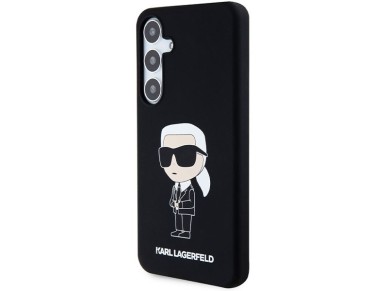 Funda de silicona Karl Lagerfeld Ikonik para Samsung Galaxy S24+ - negra Funda de silicona Karl Lagerfeld Ikonik para Samsung Galaxy S24+ - negra