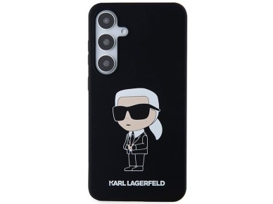 Funda de silicona Karl Lagerfeld Ikonik para Samsung Galaxy S24+ - negra Funda de silicona Karl Lagerfeld Ikonik para Samsung Galaxy S24+ - negra