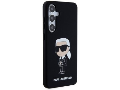 Funda de silicona Karl Lagerfeld Ikonik para Samsung Galaxy S24+ - negra Funda de silicona Karl Lagerfeld Ikonik para Samsung Galaxy S24+ - negra