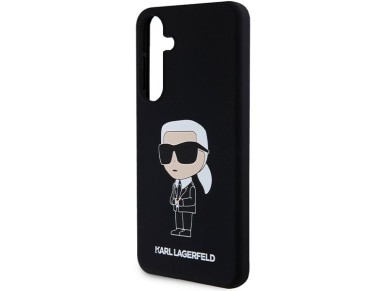 Funda de silicona Karl Lagerfeld Ikonik para Samsung Galaxy S24+ - negra Funda de silicona Karl Lagerfeld Ikonik para Samsung Galaxy S24+ - negra
