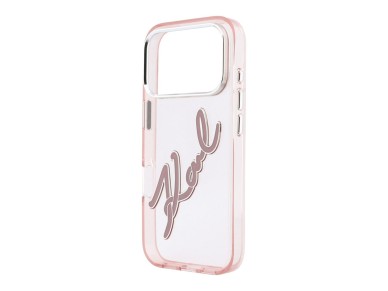 Funda Karl Lagerfeld IML Big Signature de resina con marco metálico para iPhone 18 Pro Max / 17 Pro Funda Karl Lagerfeld IML Big Signature de resina con marco metálico para iPhone 18 Pro Max / 17 Pro