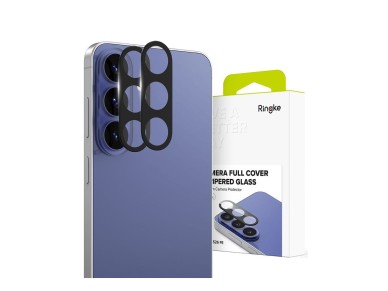Pack de 2 pel�culas de vidro temperado Ringke para uma cobertura total da c�mara do Samsung Galaxy S