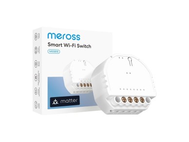 MEROSS MSS815MAQUA-UN - Paquete de 4 interruptores Wi-Fi inteligentes MEROSS MSS815MAQUA-UN - Paquete de 4 interruptores Wi-Fi inteligentes