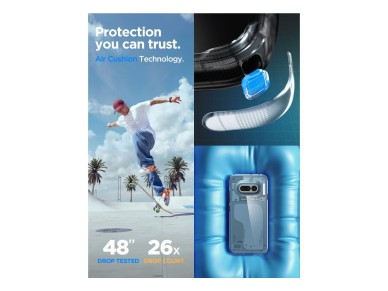 Spigen Ultra Hybrid Case for Nothing Phone 4A - Transparent Spigen Ultra Hybrid Case for Nothing Phone 4A - Transparent