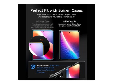 Spigen Glas.tR EZ Fit Pro HD AC 2-Pack Tempered Glass for iPhone Duo