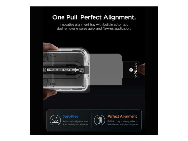 Spigen Glas.tR EZ Fit Pro HD AC 2-Pack Tempered Glass for iPhone Duo
