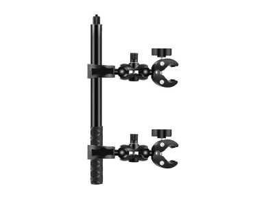 Motorcycle/bicycle mount PULUZ with two clamps and selfie stick 150 cm Motorcycle/bicycle mount PULUZ with two clamps and selfie stick 150 cm