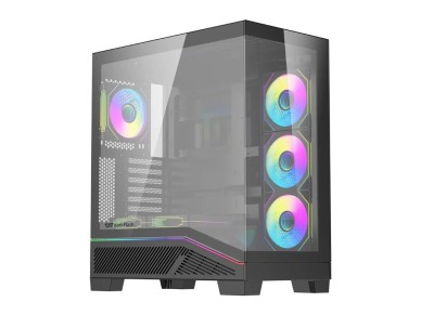 Computer case DarkFlash K430 + 6 fans (black) Computer case DarkFlash K430 + 6 fans (black)