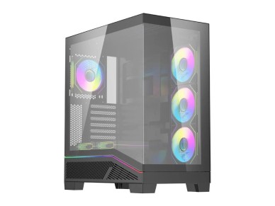 Computer case DarkFlash K430 + 6 fans (black) Computer case DarkFlash K430 + 6 fans (black)