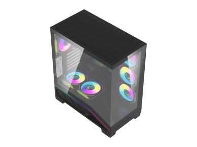 Computer case DarkFlash K430 + 6 fans (black) Computer case DarkFlash K430 + 6 fans (black)
