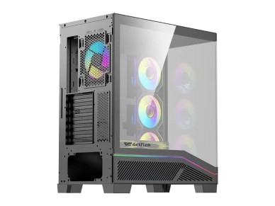 Computer case DarkFlash K430 + 6 fans (black) Computer case DarkFlash K430 + 6 fans (black)