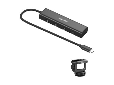 Hub NEEWER 4 em 1 com 4 portas USB-C