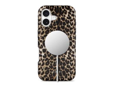 Tech-Protect Lamano MagSafe case for iPhone 17 - brown and beige Tech-Protect Lamano MagSafe case for iPhone 17 - brown and beige