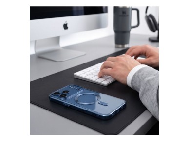 Capa Tech-Protect MagFlex MagSafe para iPhone 18 Pro/17 Pro - Azul Claro Capa Tech-Protect MagFlex MagSafe para iPhone 18 Pro/17 Pro - Azul Claro