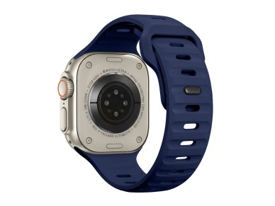Tech-Protect Silicone Line Strap for Apple Watch 44 / 45 / 46 / 49 mm - Navy Blue Tech-Protect Silicone Line Strap for Apple Watch 44 / 45 / 46 / 49 mm - Navy Blue