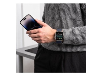 Tech-Protect Silicone Line Strap for Apple Watch 44 / 45 / 46 / 49 mm - Navy Blue Tech-Protect Silicone Line Strap for Apple Watch 44 / 45 / 46 / 49 mm - Navy Blue