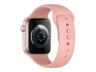 Bracelete em silicone Tech-Protect para Apple Watch 44/45/46/49 mm - Rosa