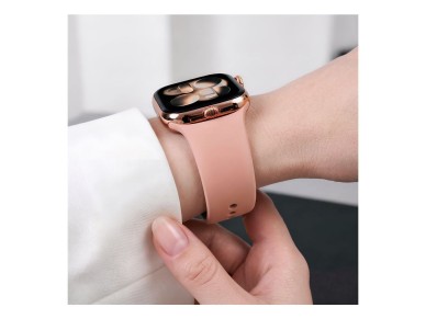 Bracelete em silicone Tech-Protect para Apple Watch 44/45/46/49 mm - Rosa