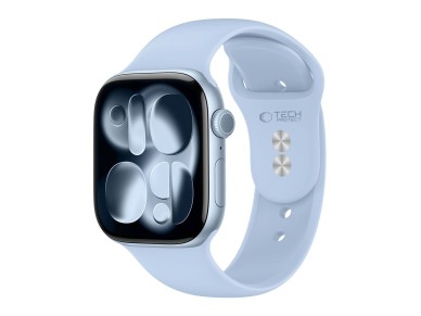 Correa de silicona Tech-Protect para Apple Watch de 40/41/42 mm - azul claro Correa de silicona Tech-Protect para Apple Watch de 40/41/42 mm - azul claro