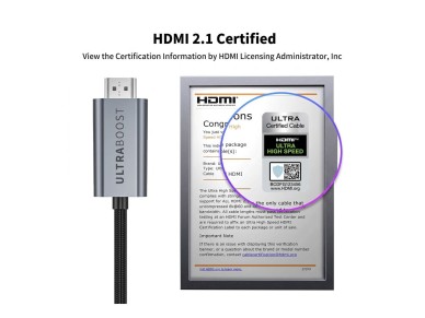 Tech-Protect UltraBoost USB-C HDMI 2.1 60HZ Video Cable 300 cm - Gray Tech-Protect UltraBoost USB-C HDMI 2.1 60HZ Video Cable 300 cm - Gray