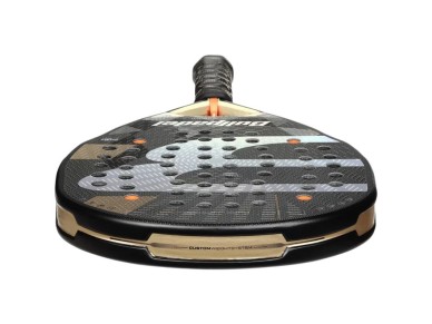 Raquete de Padel Bullpadel Neuron 02 2026 (Fede Chingotto)/ Preto e Dourado
