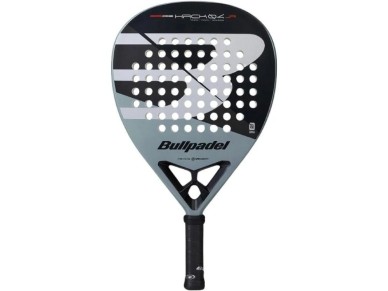 Raquete de Padel Bullpadel Hack 04 Junior 2026 (Paquito Navarro) / Preto e Cinza