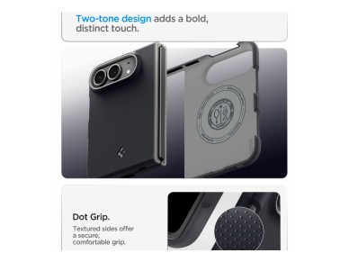 Capa Spigen Nano Pop MagSafe para iPhone Duo - Preto e Cinzento
