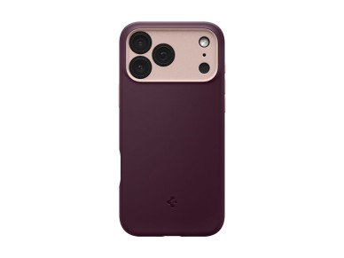 Capa Spigen Nano Pop MagSafe para iPhone 18 Pro/17 Pro - cerejeira escura