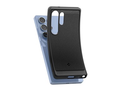Capa Spigen Rugged Armor Mag para Samsung Galaxy S25 Ultra - Preta