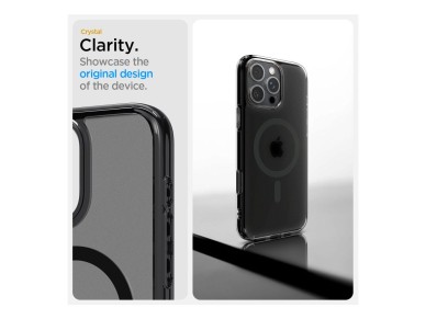 Capa Spigen Ultra Hybrid para iPhone 16 Pro - Preta