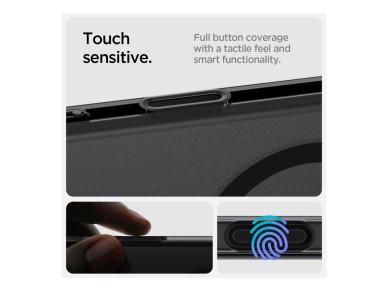 Capa Spigen Ultra Hybrid para iPhone 16 Pro - Preta